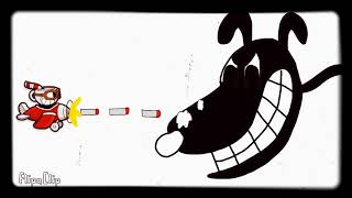 Cuphead Vs Cartoon Catboss Fight