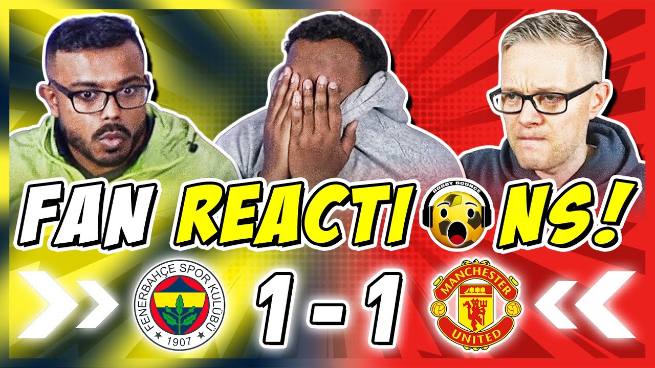 Man Utd Fans RAGING😡 Reaction to Fenerbahce 1-1 Man Utd | Europa League ...