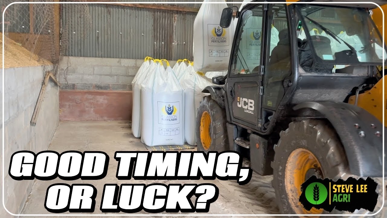 FERT ARRIVES BEFORE ORDERS STOP! | Steve Lee Agri | The Content Farm
