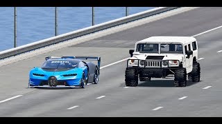 Download lagu Bugatti Vision GT vs Hammer H1 Monster TOP SPEED BATTLE Bugatti Vision GT vs Hammer H1 Monster TOP SPEED BATTLE