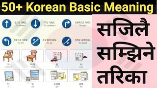 (Part-1) Korean Basic Meaning याद गर्ने सजिलो तरिका | EPS Topic Exam Releted Basic Meaning in Nepali