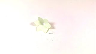 How To Make Paper Rose (Sepal) | Origami Rose Sepal (pt. 2/3)