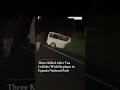 Three Killed After Van Collides With Elephant In Uganda National Park