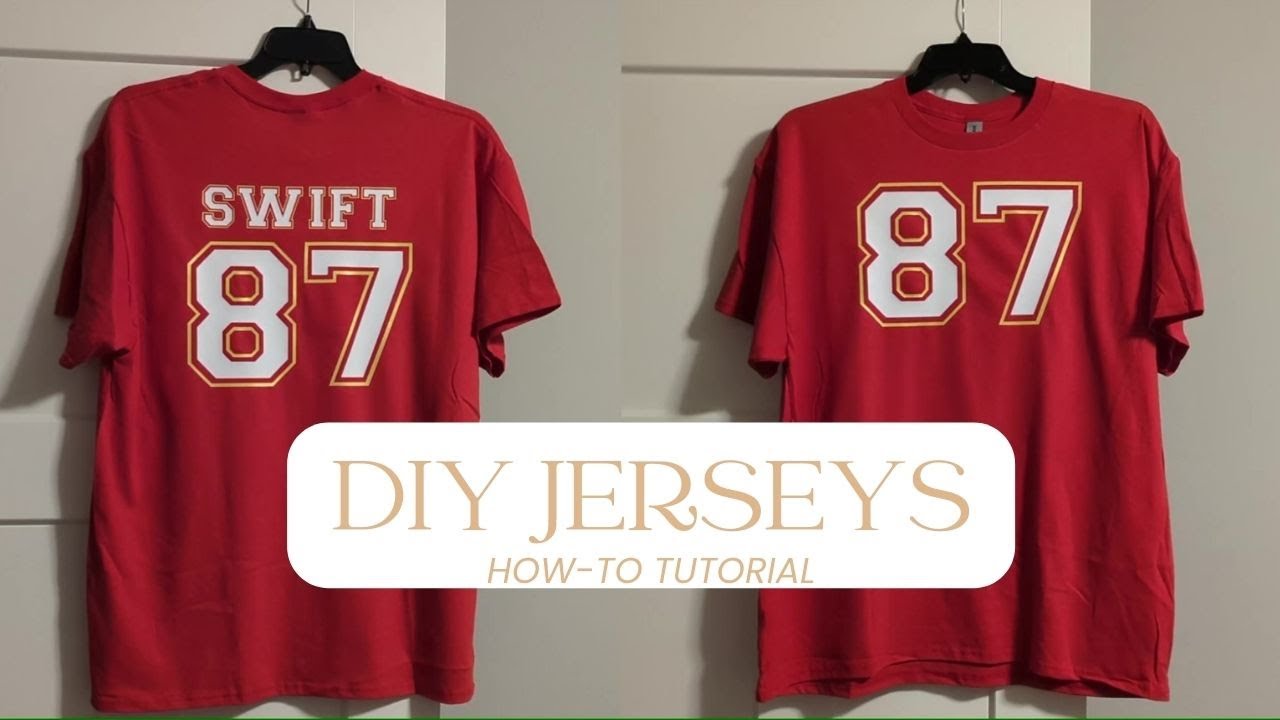 Make Your Own Team Jersey Shirt With HTV Silhouette Cameo Heat Make Your Own Team Jersey Shirt With HTV Silhouette Cameo Heat