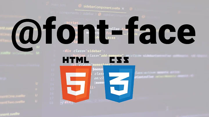 font-face css| font-face src local | web font google | web font 2021