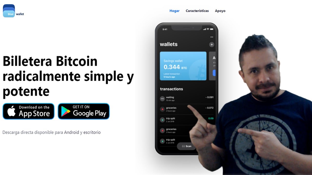 💰COMO DESCARGAR una CARTERA BITCOIN a Tu MOVIL