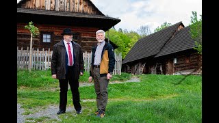 Prezident Petr Pavel navštívil Valašské muzeum v přírodě