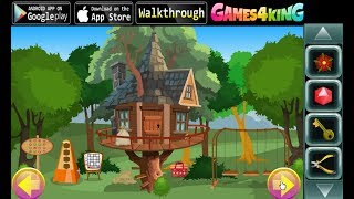 Cute White Cat Rescue Walkthrough [Games4King] screenshot 4