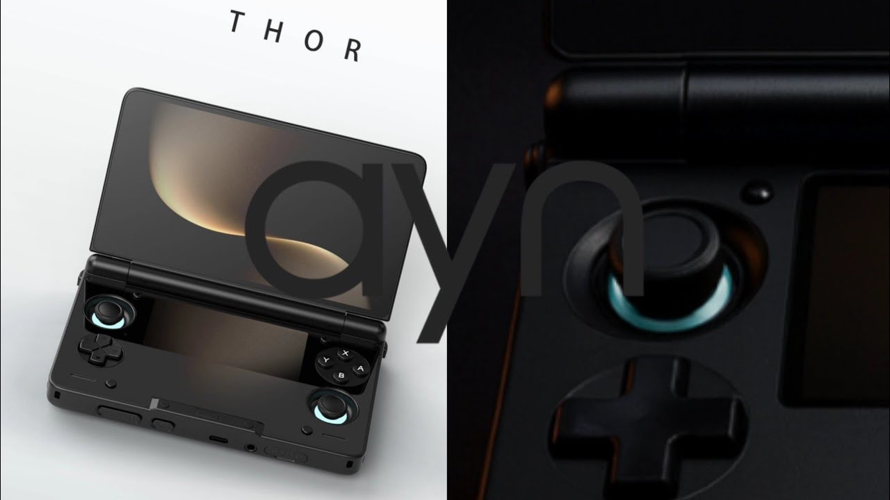 [레트로게임기]AYN THOR(3DS보다 더 3DS다운 최고의 게임기)