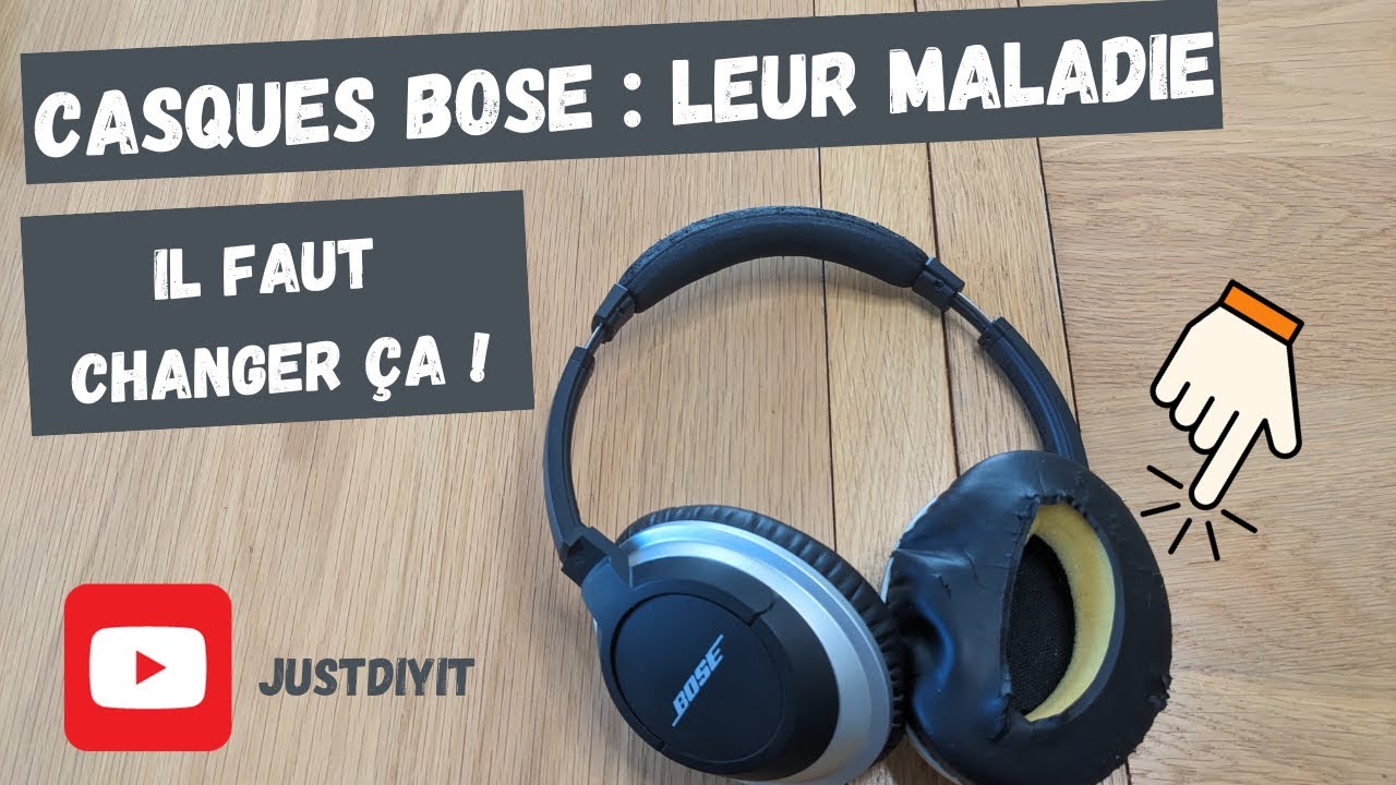 Comment changer les coussinets du casque Bose QuietComfort 35 II ?