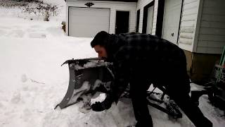 K2 Rampage Snow Plow 5 Year Review And Demonstration