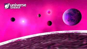 Making A Solar System Out Of Pink Objects Remastered, Universe Sandbox ²