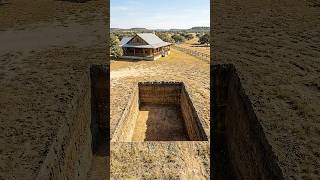 💥 I Turned an Empty Pit into a Dream Bunker #shorts