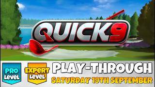 PRO & EXPERT PLAY-THROUGH | Quick 9 | SATURDAY 19TH SEPTEMBER 2026 | Greenoch Point | Golf Clash screenshot 3