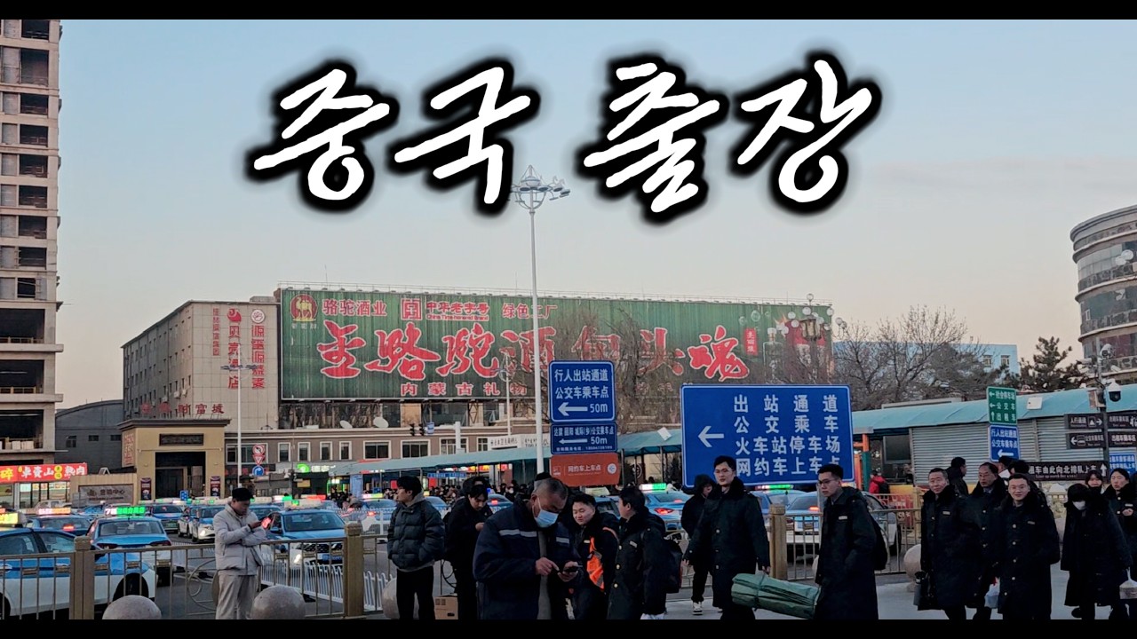 중국 출장 브이로그 🇨🇳 베이징 → 바오터우 | 주말엔 한국