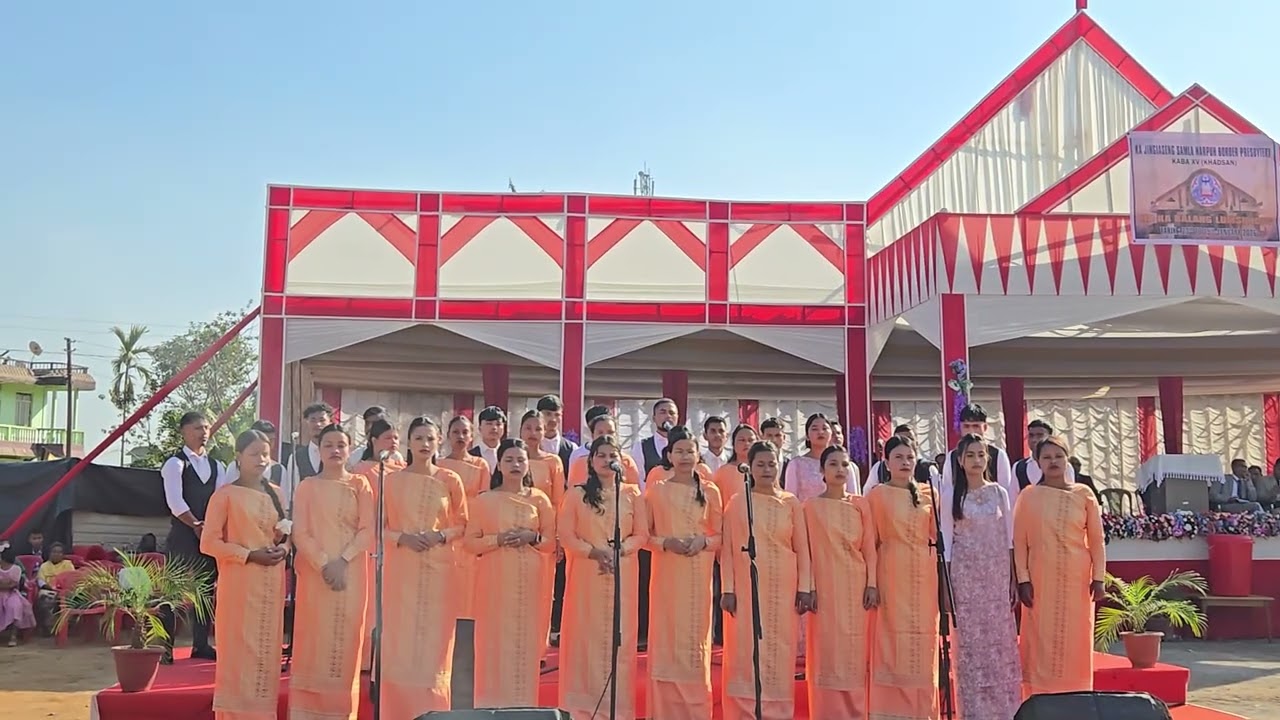 Standing choir narpuh border Presbyterian