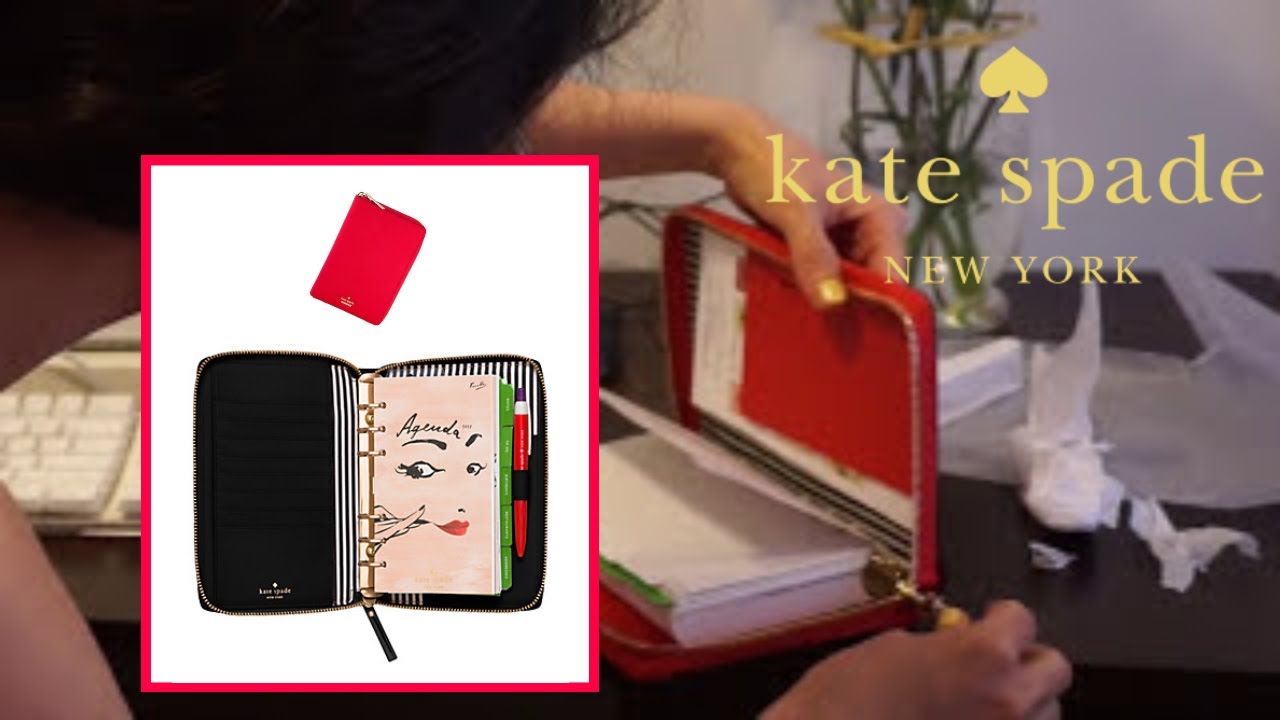 Unboxing of my Kate Spade Cameron Street Agenda