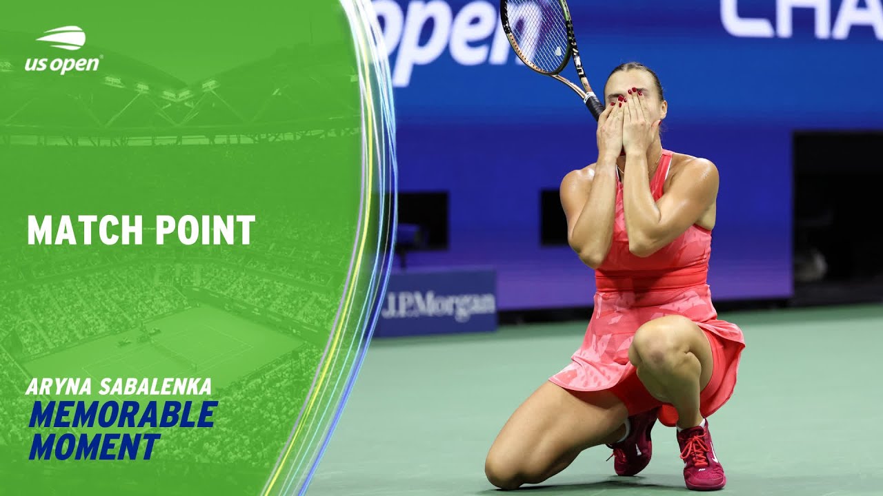 Match Point Aryna Sabalenka is Into the Final 2023 US Open