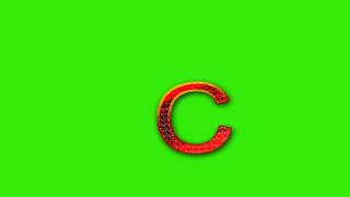 C Letter Green Screen C Alphabets ,Effects Chroma Key Animated Video Part 1 By Boss Fun Tv 2020