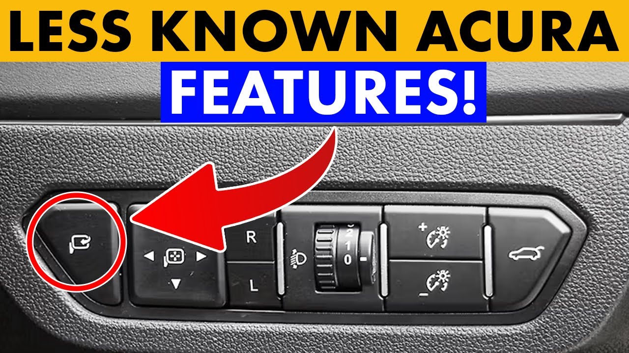 HIDDEN Acura Features You’ll REGRET Not Knowing Sooner