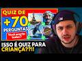 VOCÊ CONSEGUE ACERTAR TODAS? MAIS DE 70 PERGUNTAS RÁPIDAS DE CONHECIMENTO GERAL! - GABE REAGE