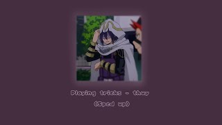 Playing Tricks - Thuy (Sped Up + Lyrics) ☆ “ Is my mind playing tricks on my heart again? “
