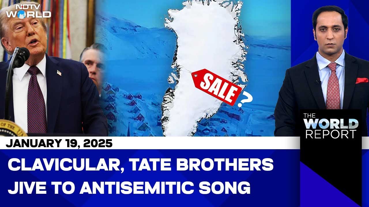 Trump's Greenland Ultimatum | Miami Beach Club Antisemitism Controversy | Virat Kohli's 85th Century