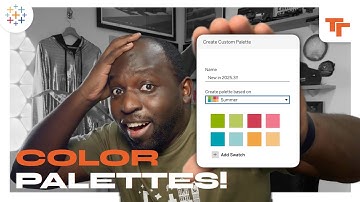 Werkboekbrede kleurenpaletten en paletmaker in Tableau | Tableau 2025.3