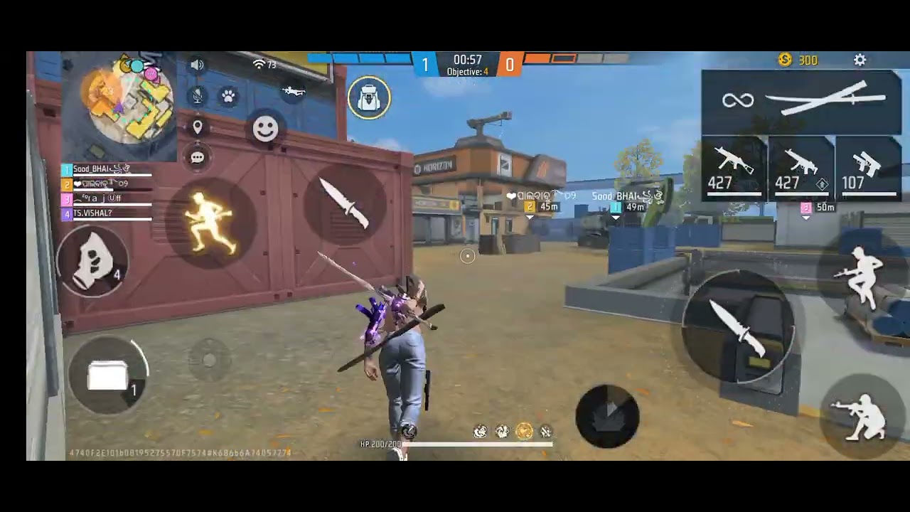 free fire gameplay video # total gaming desi gamer🎮 cs ranked #