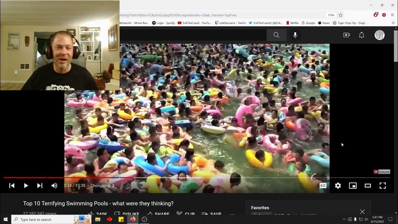 Reacting to Top 10 Terrifying Swimming Pools what were they thinking