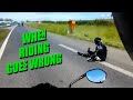 Went Down HARD! | When Riding Goes WRONG