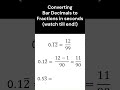 Convert Repeating Decimals to Fractions – Fast Tricks for Exams