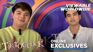 TiktoClock: Bugoy Cariño, nag-enjoy sa kanyang first time sa TiktoClock! (Online Exclusives)