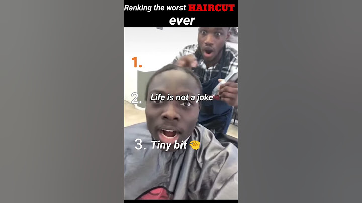 Ranking the worst HAIRCUT ever!!