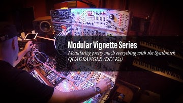Synthrotek Quadrangle (DIY Kit) modulates... Everything. | Modular Vignette Series