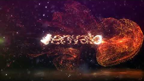 Dynamic Particles Logo Reveal