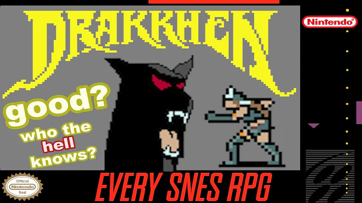 The Drakkhen "review" | Jason Graves | EVERY SNES RPG #1