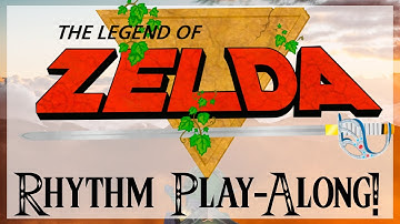 Rhythm Play Along: Zelda Theme | Quarter Note/Rest & Eighth Notes