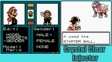 (2021) Pokemon Crystal Clear- Starter and Character Sprite Injector Guide (V.2.1.1)