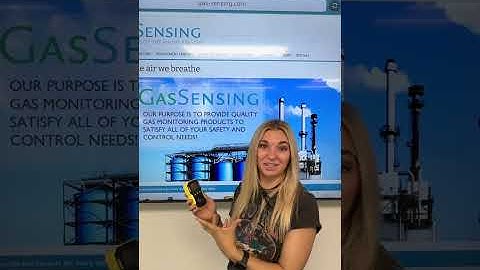 Learn it with a Blonde: How to use the BH-90A Handheld Gas Detector