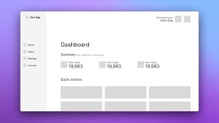 Beautiful SaaS App Design in Figma | Speed Design #figmaplugins #wireframe #wireframes #wireframing