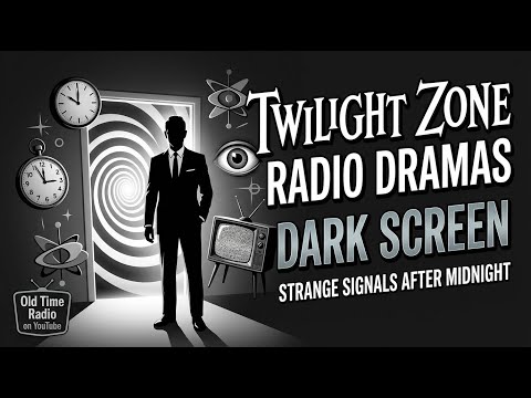 Twilight Zone Radio Dramas | Dark Screen | Strange Signals After Midnight | Old Time Radio