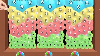 😆🕹️/ Melty Bubble ( jelly 2048 ) vs Head Monster (monster crush) 2048 gameplay part #34 screenshot 3