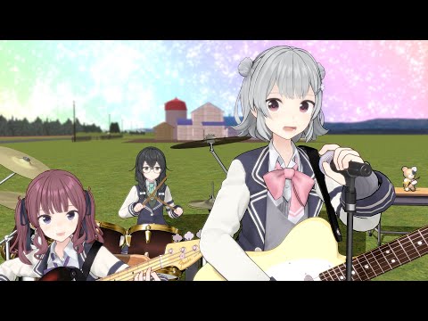 【MMD】小春六花・夏色花梨・花隈千冬で「自分を責めないで」