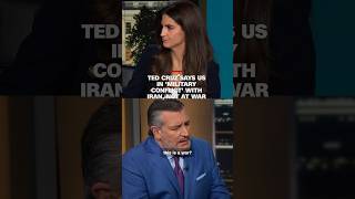 Ted Cruz says US in 'military conflict' with Iran, not at war