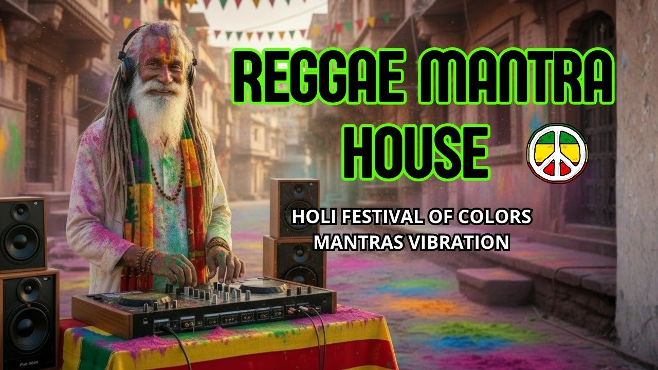 Holi Festival Mantras in Reggae House | Release Negativity & Welcome Divine Joy