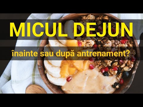 Video: Cum Sportivii Iau Micul Dejun