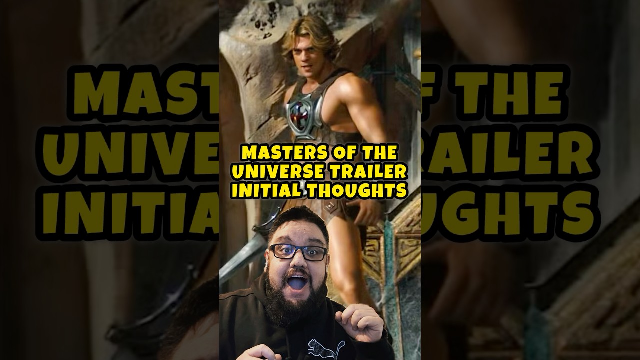 Вышел первый трейлер фильма «Хи-Мэн: Властелины Вселенной», и мы поделились своими мыслями! 