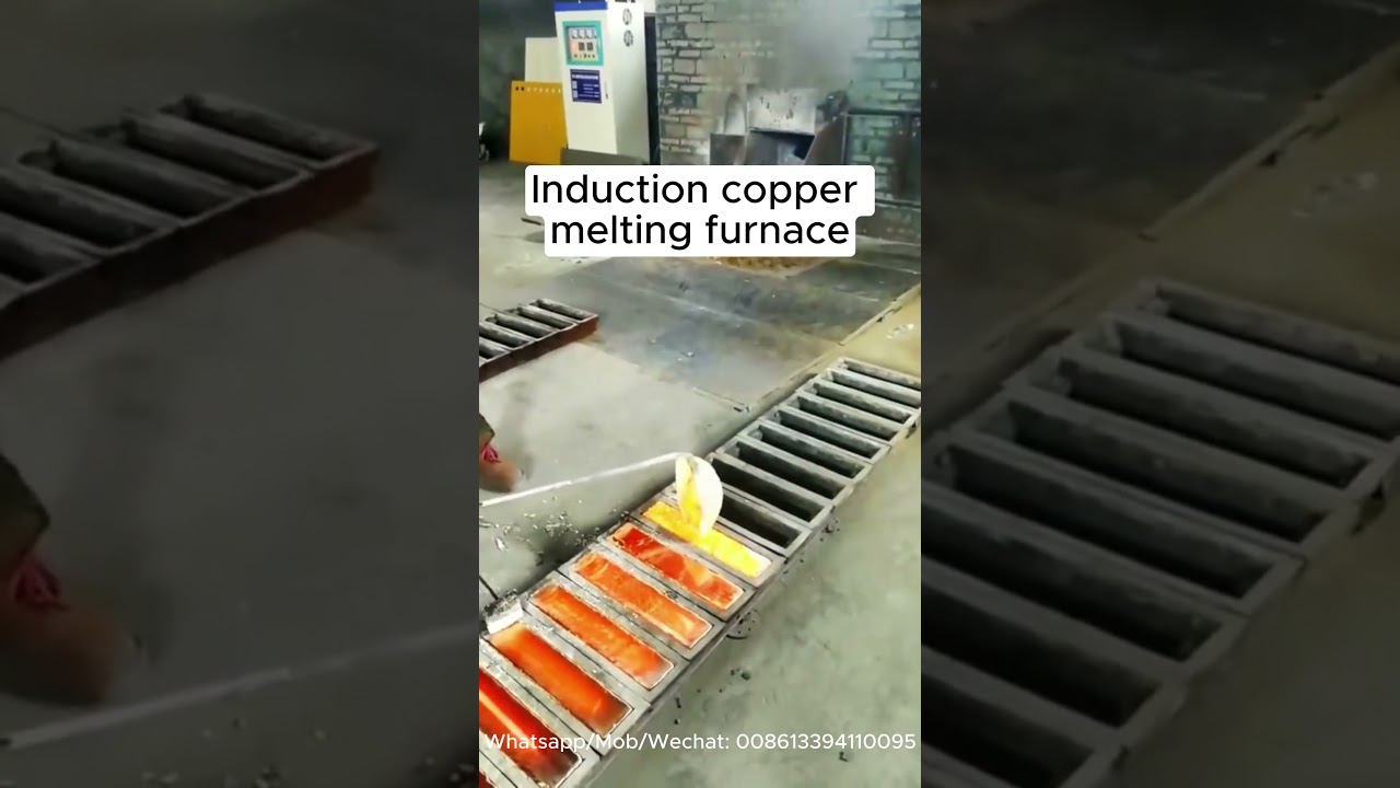Induction Copper Melting Furnace Overview  