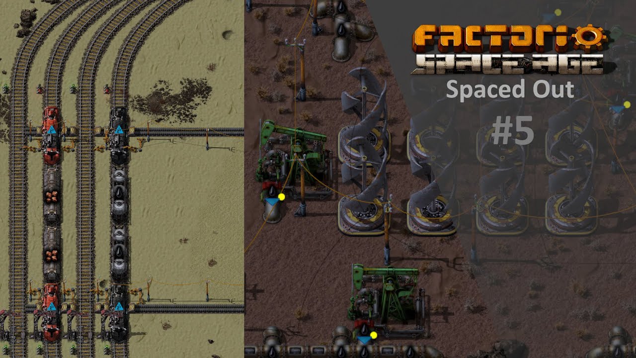Züge & Öl - Factorio - Space Age Modpack #5 [GER]